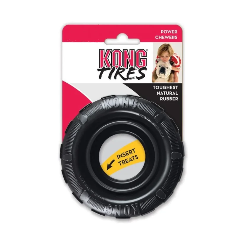 Brinquedo Interativo Cães Pneu Kong extreme Tires Small Kt21