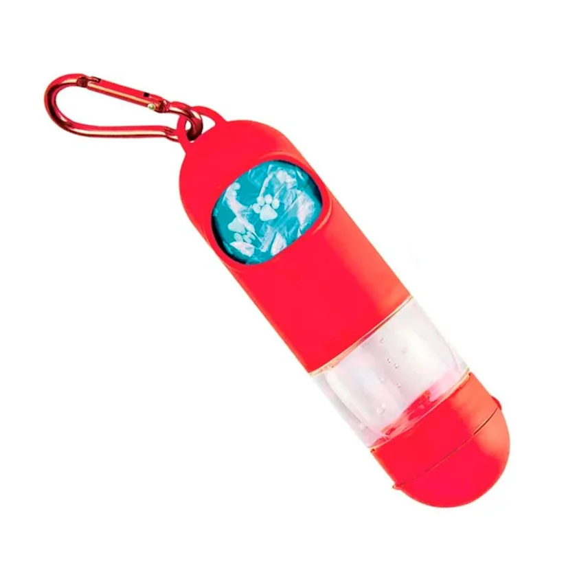 Porta Coletor De Fezes Pop Bag Gel Vermelho Chalesco
