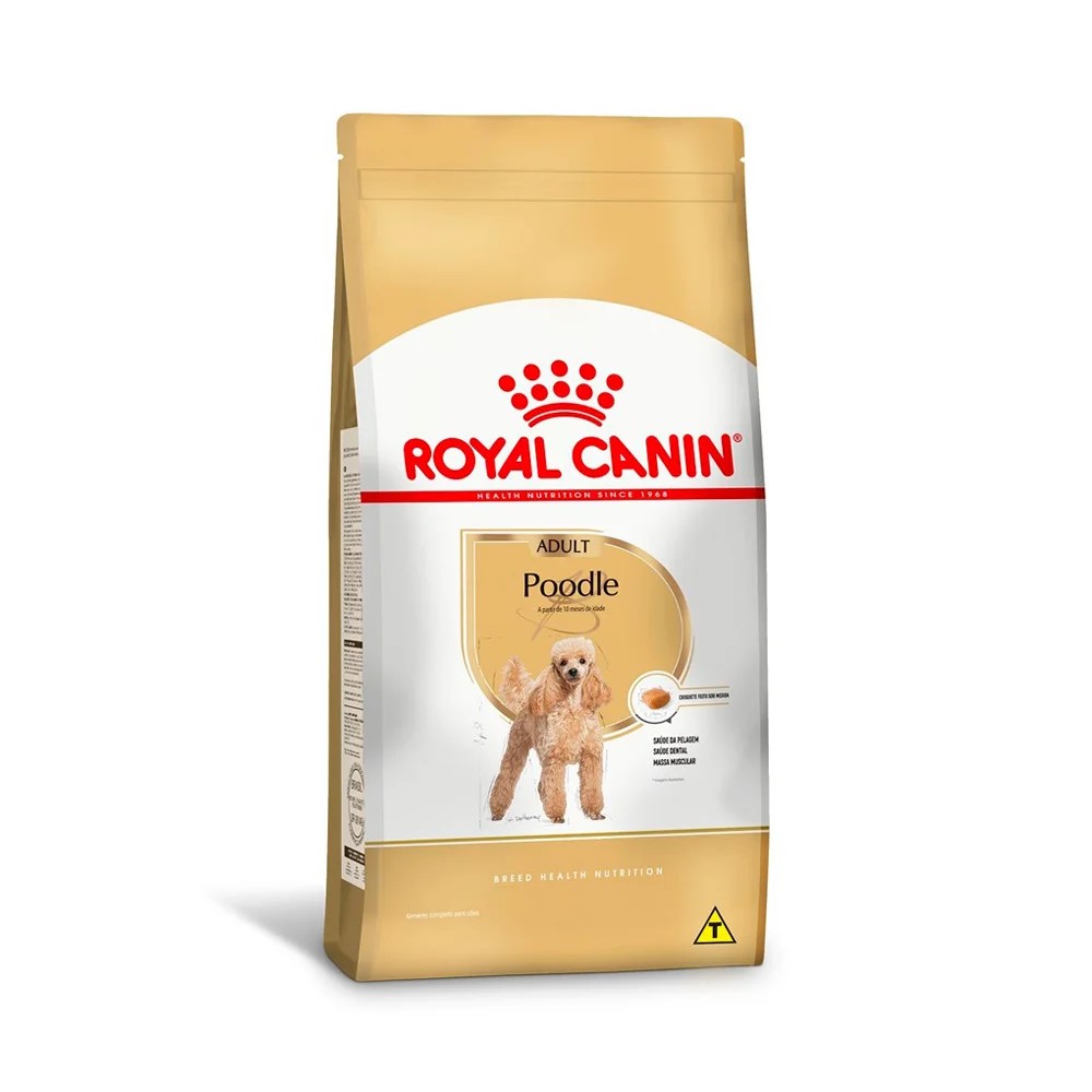 Ração Cães Royal Canin Poodle Adultos 2,5kg