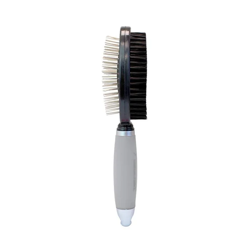 Escova Cães Germanhart Gel Cinza Dupla G
