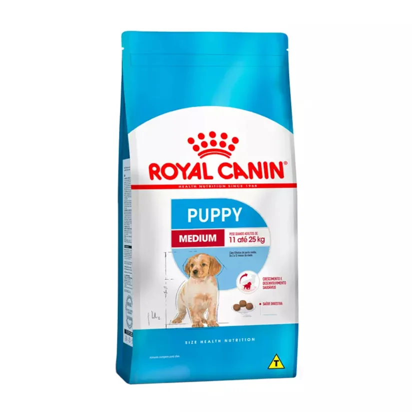 Ração Cães Royal Canin Medium Puppy Jr. 2,5kg