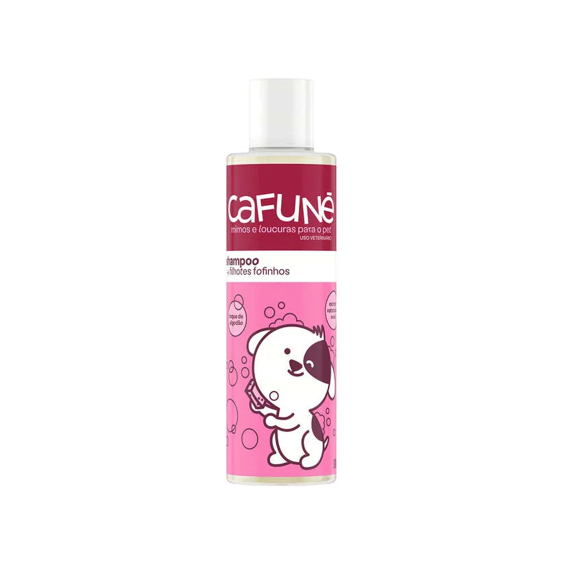 Shampoo Cães e Gatos Filhotes Cafuné 300ml
