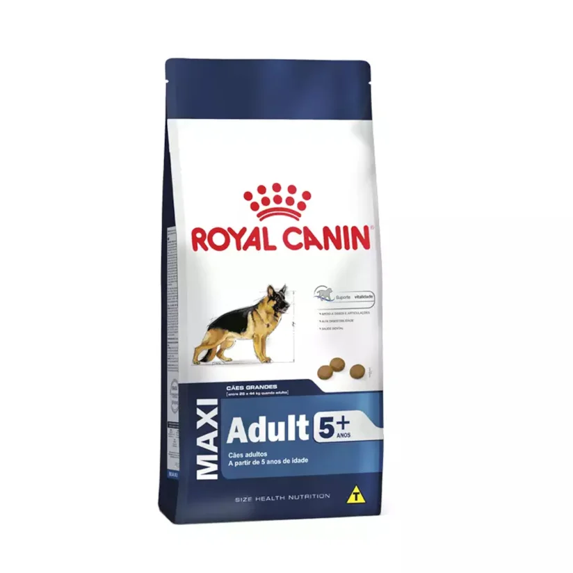 Ração Cães Royal Canin Maxi Adultos 5+ 15kg