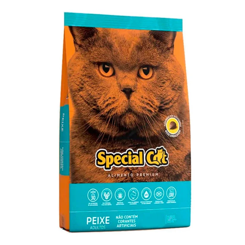 Ração Special Cat Adultos Peixe 10,1kg