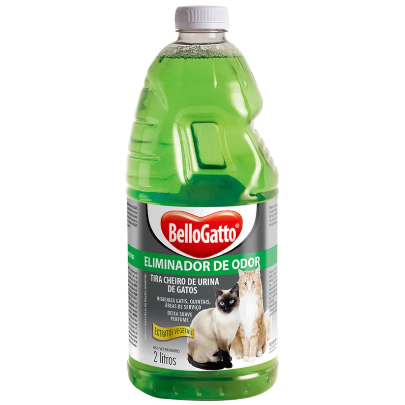 Eliminador de Odor BelloGatto Extratos Vegetais 2L
