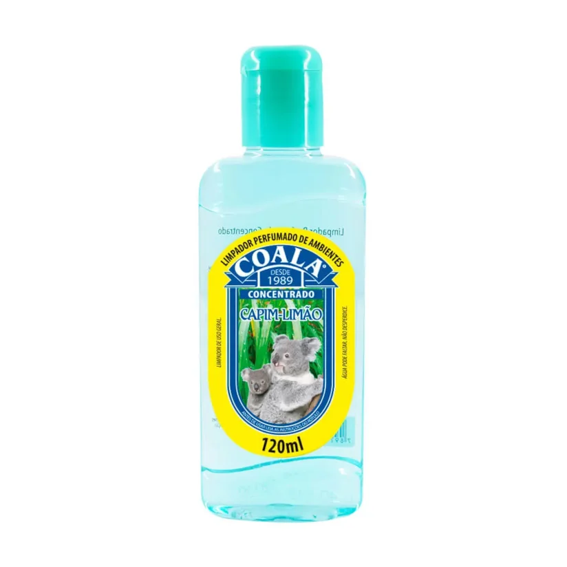 Essência Limpeza Concentrada Capim Limão Coala 120ml