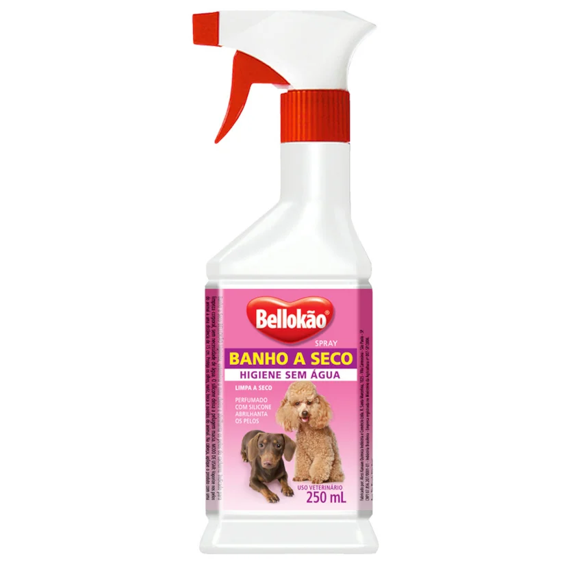 Banho a Seco Bellokão Spray 250ml