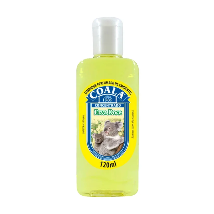 Essência Limpeza Concentrada Erva Doce Coala 120ml