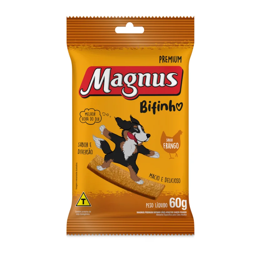 Bifinho Magnus Mastigável Cães Frango 60g