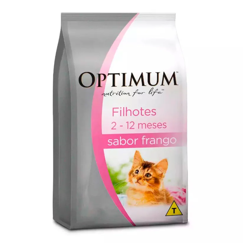 Ração Optimum Gatos Filhotes Frango 3kg