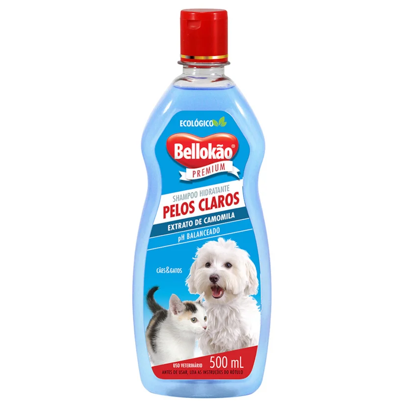 Shampoo Bellokão Pelos Claros Premium 500ml