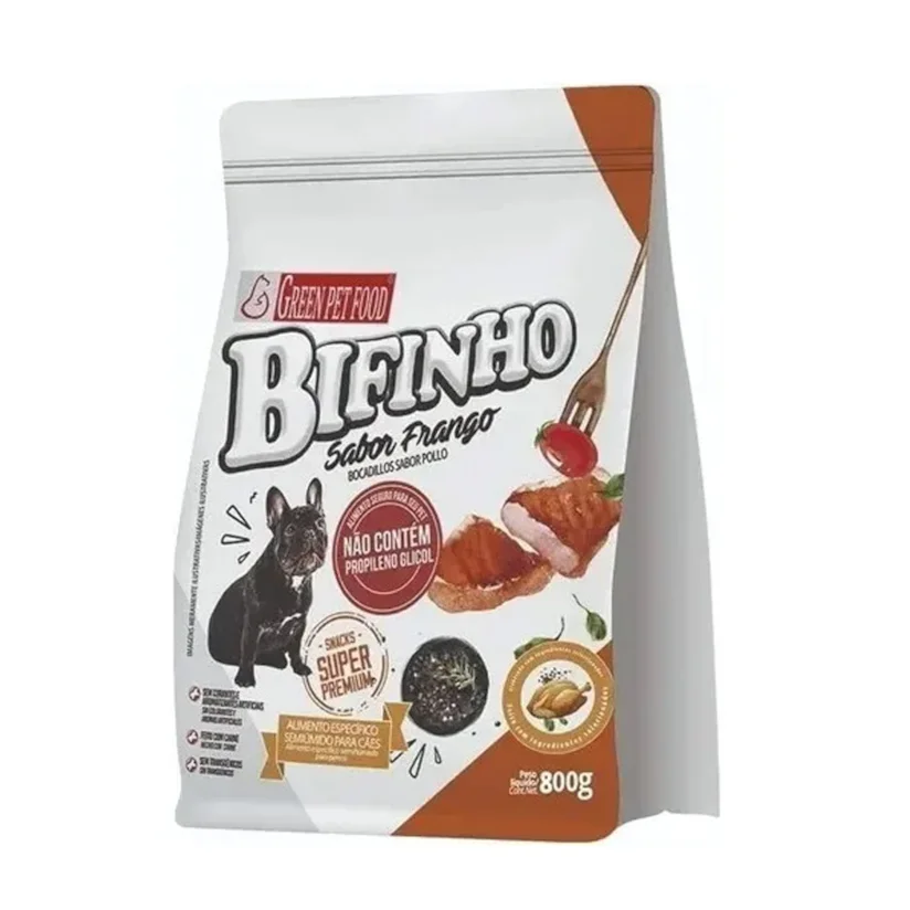 Bifinho Para Cães Green Pet Frango 800g
