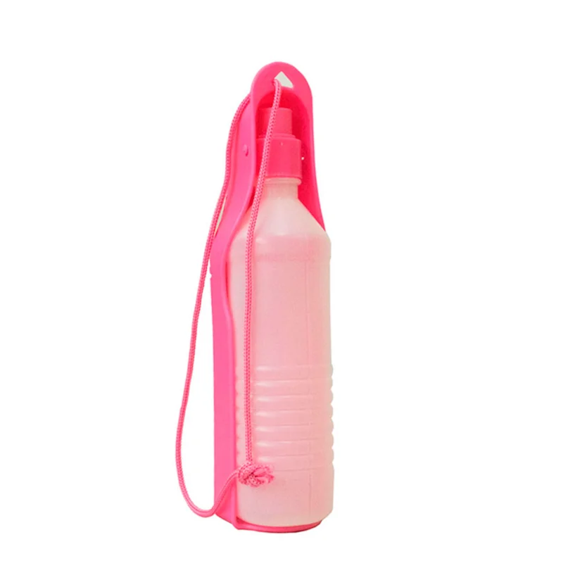 Bebedouro Portátil Rosa Chalesco 500ml