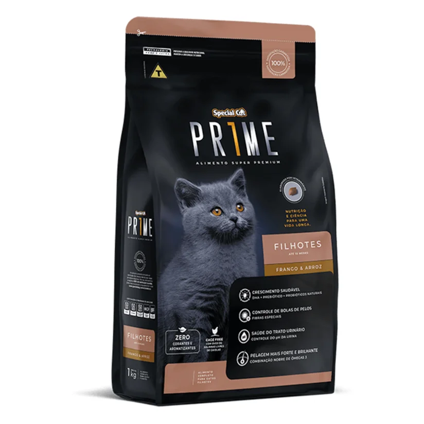 Ração Special Cat Prime Filhotes Frango E Arroz 10,1kg