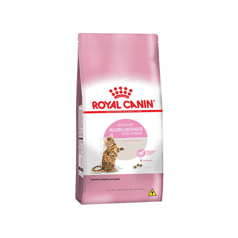 Ração Gatos Royal Canin Kitten Sterilised 1,5kg