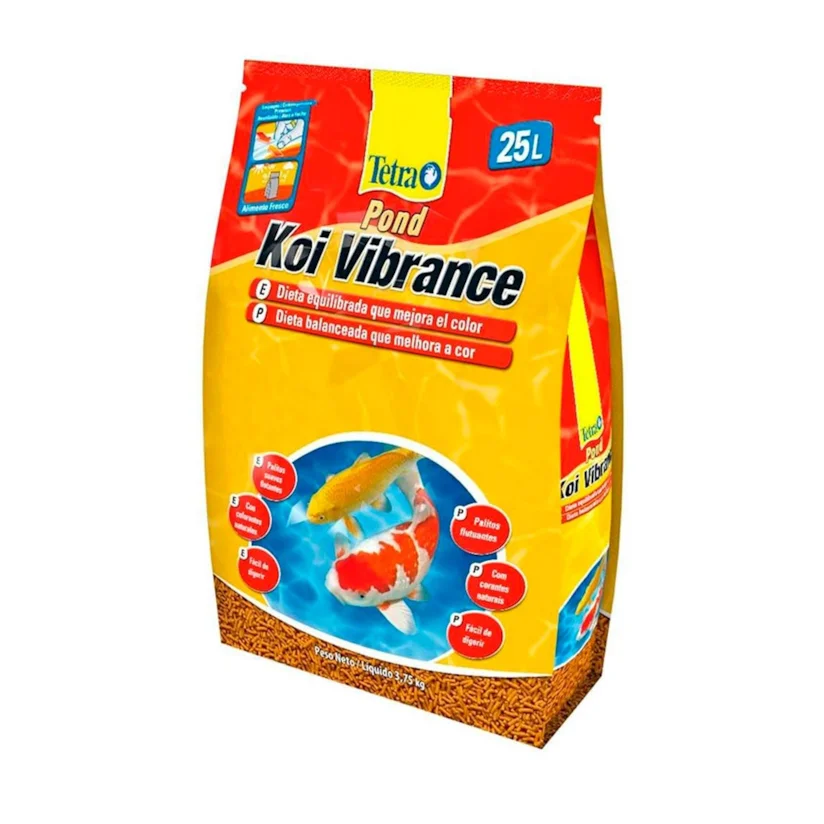Ração Tetra Koi Vibrance Sticks 25L / 3,75Kg