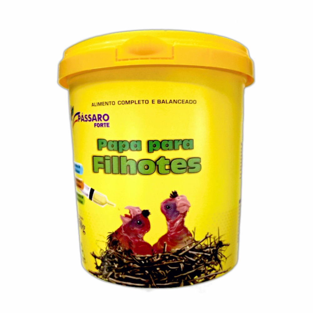 Papa para Filhotes Pássaro Forte